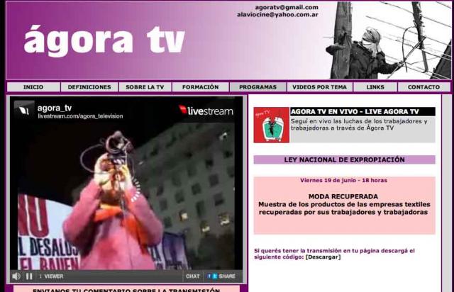 agora tv in Argentina