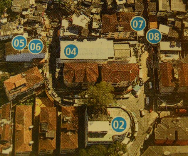 "Tourist" Map of Santa Marta, favela with their own "tours" 