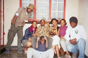 Group at Radio Rasa in Soweto