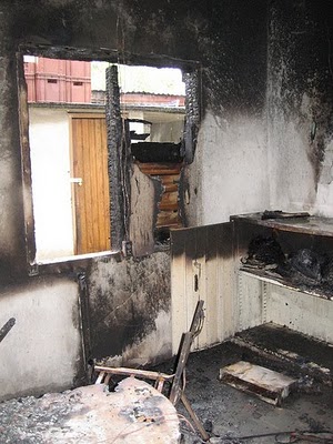  Radio Studio Burned by Paramilitaries