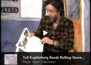 Tuli Kupferberg Reads Rolling Stone